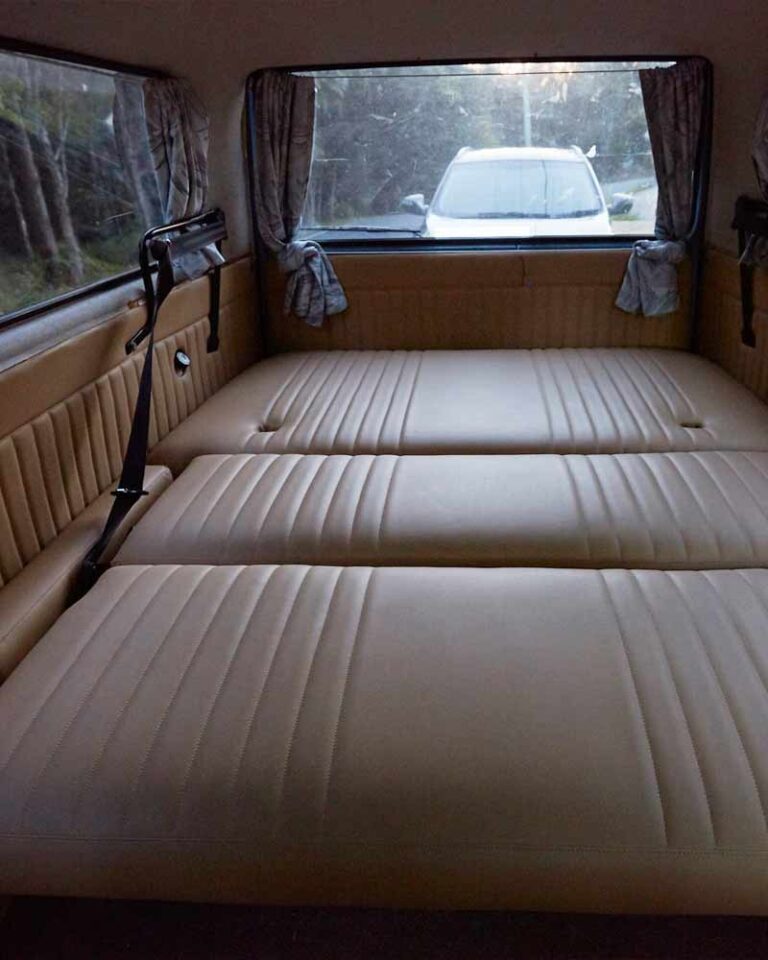 van seating upholstery brisbane